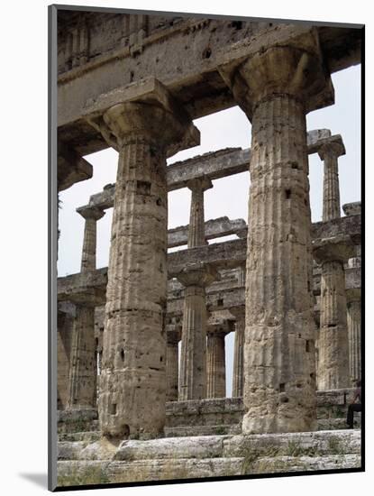 Paestum, Campania, Italy-John Ross-Mounted Photographic Print