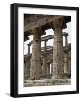 Paestum, Campania, Italy-John Ross-Framed Photographic Print