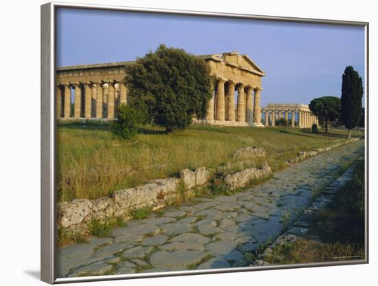 Paestum, Campania, Italy-Bruno Morandi-Framed Photographic Print