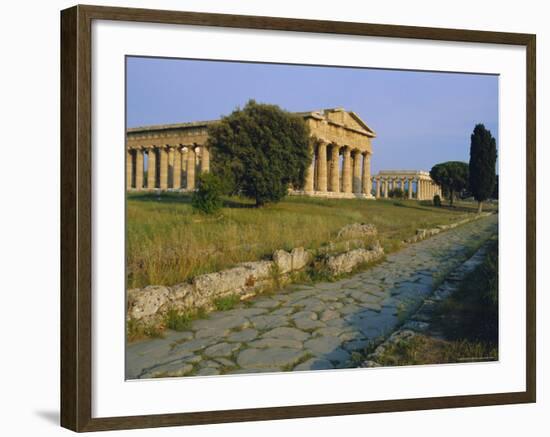 Paestum, Campania, Italy-Bruno Morandi-Framed Photographic Print