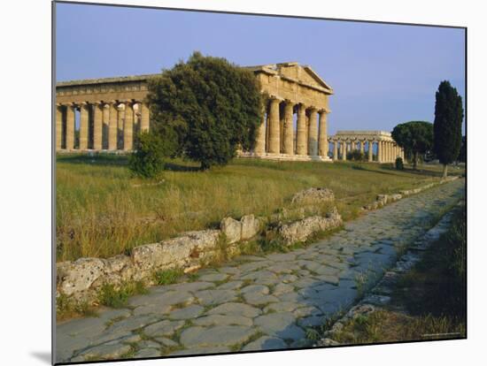 Paestum, Campania, Italy-Bruno Morandi-Mounted Photographic Print