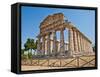 Paestum Temple - Italy-PerseoMedusa-Framed Stretched Canvas