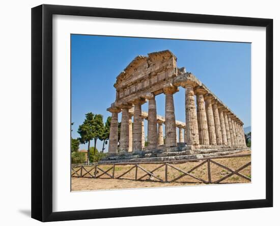 Paestum Temple - Italy-PerseoMedusa-Framed Photographic Print