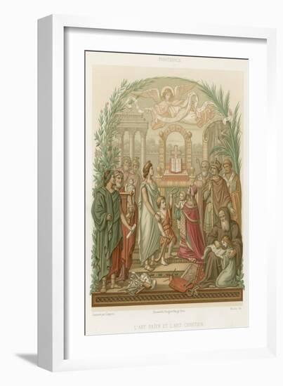 Pagan Art and Christian Art-null-Framed Giclee Print