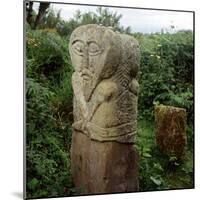 Pagan Celtic Stone Janus-Head Figure, Boa Island, Co.Fermanagh, Ireland-CM Dixon-Mounted Photographic Print