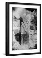 Pagan Figure, Boa Island, County Fermanagh, Northern Ireland-Simon Marsden-Framed Premium Giclee Print