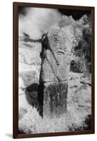 Pagan Figure, Boa Island, County Fermanagh, Northern Ireland-Simon Marsden-Framed Giclee Print