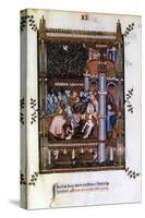 Pagan Priests Welcome Sisinnius at the Gates of Paris, 1317-null-Stretched Canvas