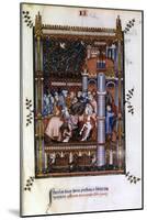 Pagan Priests Welcome Sisinnius at the Gates of Paris, 1317-null-Mounted Giclee Print