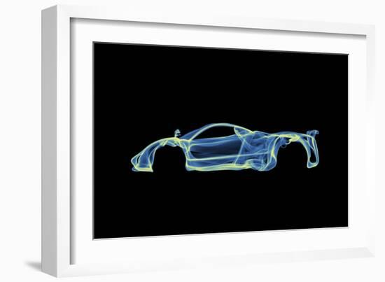 Pagani Zonda-Octavian Mielu-Framed Art Print