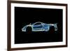 Pagani Zonda-Octavian Mielu-Framed Art Print