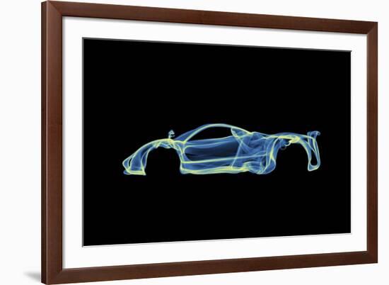 Pagani Zonda-Octavian Mielu-Framed Art Print