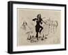 PAGANINI Niccolo by J-Johann Peter Lyser-Framed Giclee Print