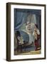 Paganini's Mother Recounting Her Dream in Which it Was Predicted That He Would Become Famous-null-Framed Giclee Print