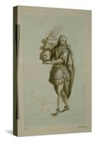 Page Bearing a Helmet-Inigo Jones-Stretched Canvas