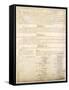 Page Four of the Constitution of the United States-null-Framed Stretched Canvas
