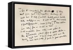 Page from a Darwin Notebook of 1837, from 'The Life and Letters of Charles Darwin', Volume II,…-Charles Darwin-Framed Stretched Canvas