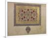 Page from a Koran Manuscript, Illuminated by Mohammad Ebn Aibak, Il-Khanid Period-null-Framed Giclee Print