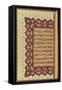 Page from a Koran Manuscript-null-Framed Stretched Canvas