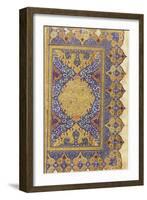 Page from a Large Qur'An-null-Framed Giclee Print