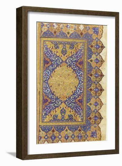 Page from a Large Qur'An-null-Framed Giclee Print