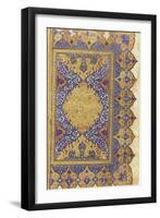 Page from a Large Qur'An-null-Framed Giclee Print