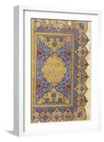 Page from a Large Qur'An-null-Framed Giclee Print