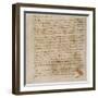 Page from a Notebook-Leonardo da Vinci-Framed Giclee Print