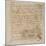 Page from a Notebook-Leonardo da Vinci-Mounted Giclee Print