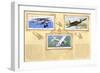 Page from Aircraft of the Royal Air Force Card Album-null-Framed Art Print