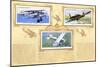 Page from Aircraft of the Royal Air Force Card Album-null-Mounted Art Print