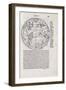 Page from De Architectura (On Architecture), by Marcus Vitruvius Pollio (1st Century BC), Print-null-Framed Giclee Print