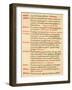 Page from the Anglo-Saxon Chronicle-null-Framed Art Print