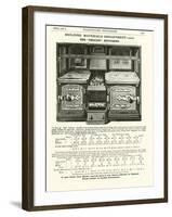 Page from the Army and Navy Catalogue, April 1902-null-Framed Giclee Print