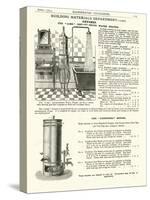 Page from the Army and Navy Catalogue, April 1902-null-Stretched Canvas