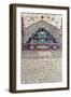 Page from the Canon of Medicine by Avicenna 1632-null-Framed Premium Giclee Print