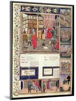 Page from the "Canon of Medicine" by Avicenna (Ibn Sina) (980-1037)-null-Mounted Giclee Print