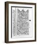 Page from the "Canon of Medicine" by Avicenna-null-Framed Giclee Print