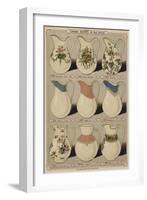 Page from the Catalogue of the Grand Depot De Porcelaines, Faiences Et Verreries-null-Framed Giclee Print