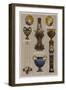 Page from the Catalogue of the Grand Depot De Porcelaines, Faiences Et Verreries-null-Framed Giclee Print