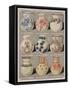 Page from the Catalogue of the Grand Depot De Porcelaines, Faiences Et Verreries-null-Framed Stretched Canvas