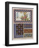 Page from the Catalogue of the Grand Depot De Porcelaines, Faiences Et Verreries-null-Framed Giclee Print