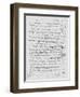 Page from the Codex Leicester, 1508-1512-Leonardo da Vinci-Framed Giclee Print