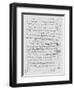 Page from the Codex Leicester, 1508-1512-Leonardo da Vinci-Framed Giclee Print