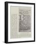 Page from the Mainz Psalter-null-Framed Giclee Print