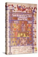 Page from the Mishneh Torah Systematic Code of Jewish Law Written by Maimonides (1135-1204) in 1180-null-Stretched Canvas
