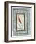 Page from the Turkish Tulip Album, Istanbul, 1725-null-Framed Giclee Print