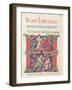 Page from the Winchester Bible, c.1150-80-null-Framed Giclee Print