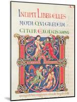 Page from the Winchester Bible, c.1150-80-null-Mounted Giclee Print