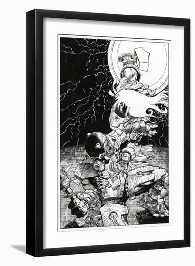 Page Inks-Walter Simonson-Framed Art Print